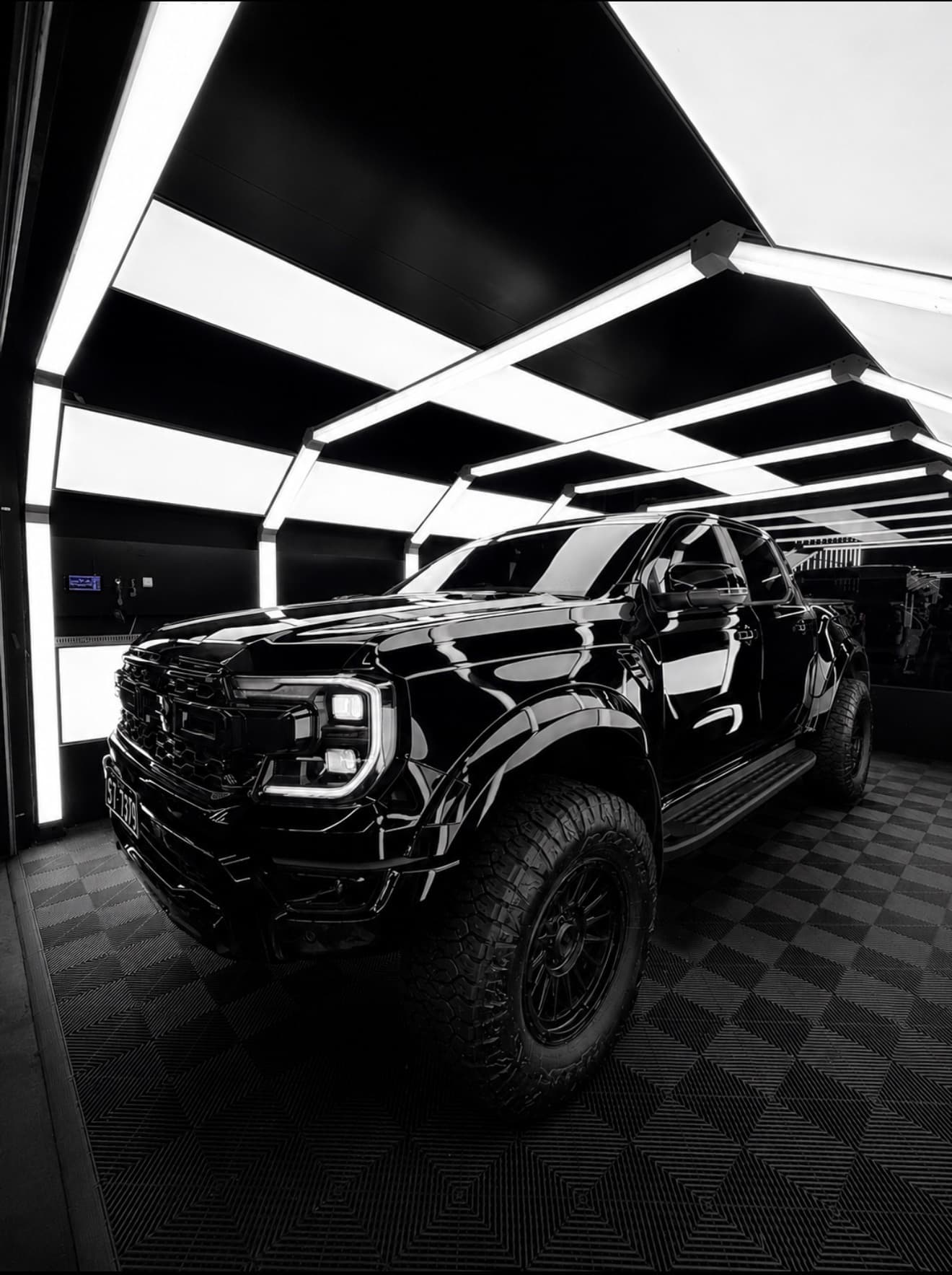 Ceramic coating, Ford Ranger Raptor black
