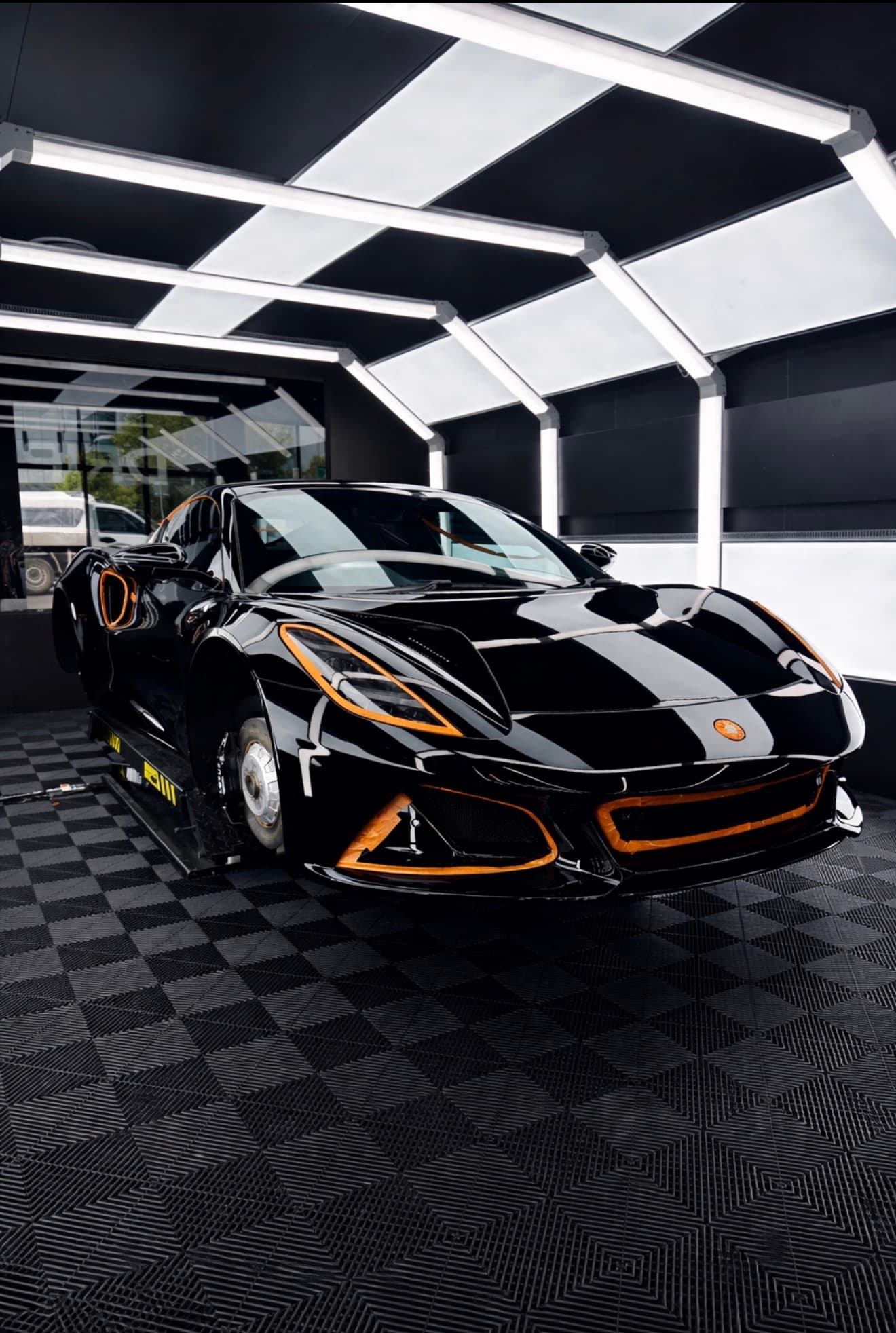 Lotus Emira ceramic coating finish